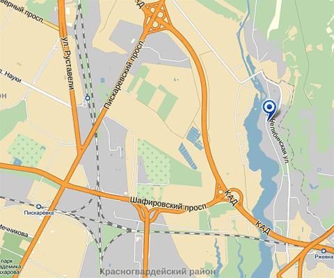 Карта проезда в «СТО «Автологово»»